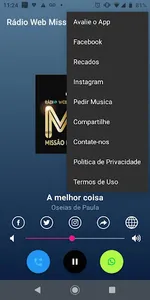Rádio Web Missão Luz das Naçõe screenshot 3