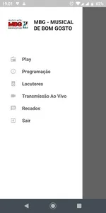Rádio Web MBG - Musical de Bom screenshot 1