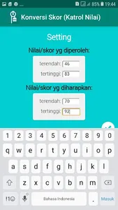 Konversi & Katrol Nilai Siswa screenshot 1