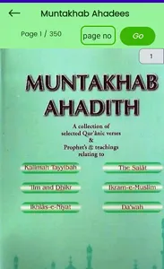 Muntakhab Ahadees (English) screenshot 3