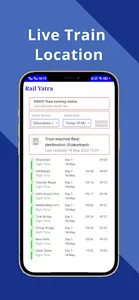 Rail Yatra : Live Train info screenshot 5