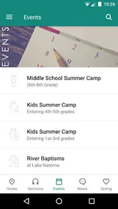 Fair Oaks Church App screenshot 2