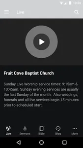 Fruit Cove Baptist screenshot 1