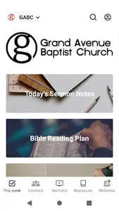 Grand Avenue Baptist Church screenshot 0