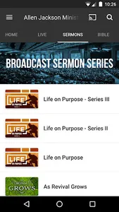 Allen Jackson Ministries screenshot 2