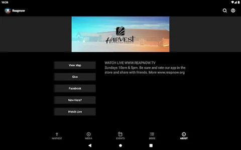 Reapnow HarvestChristianCentre screenshot 14