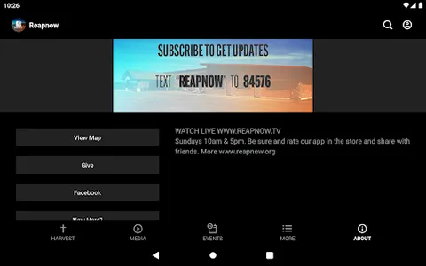 Reapnow HarvestChristianCentre screenshot 9