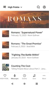 High Pointe Church Graham screenshot 1