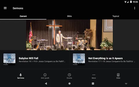 Open Arms Church App screenshot 3