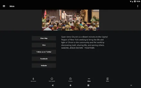 Open Arms Church App screenshot 8