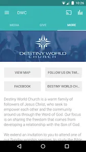 Destiny World Church screenshot 2