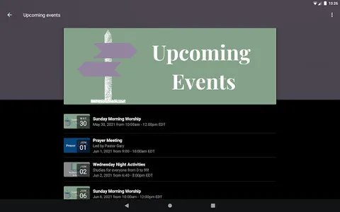 Calvary Baptist Ball Ground screenshot 7