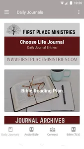 Choose Life Journal screenshot 0