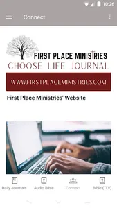 Choose Life Journal screenshot 1