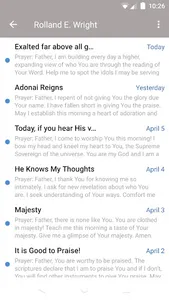 Choose Life Journal screenshot 2