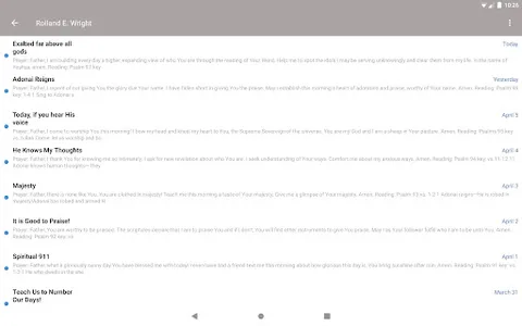 Choose Life Journal screenshot 8
