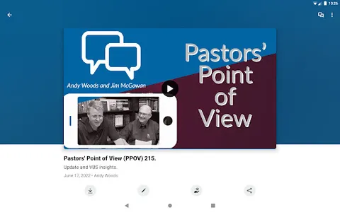 Andy Woods Ministries App screenshot 8