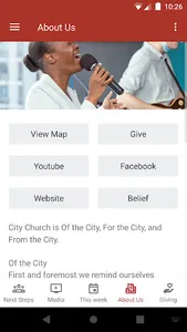 BICF City Church screenshot 2