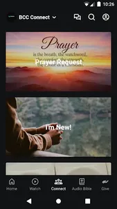 Bonham Community Church screenshot 2