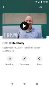 Campus Bible Fellowship - CLE screenshot 2