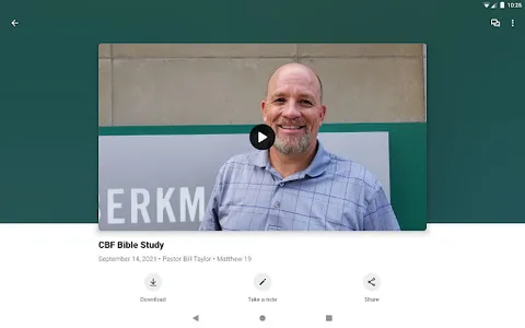 Campus Bible Fellowship - CLE screenshot 8