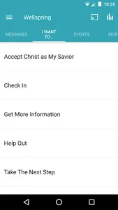 Wellspring App screenshot 1