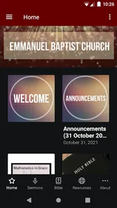 Emmanuel Baptist Church - MS screenshot 0
