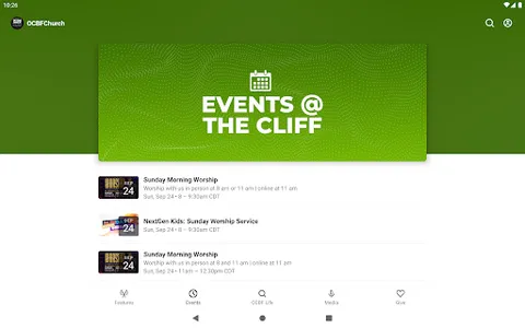 OCBFChurch App screenshot 11