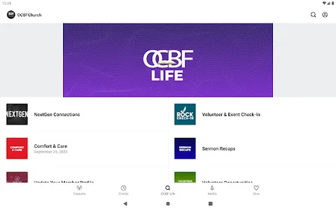 OCBFChurch App screenshot 12