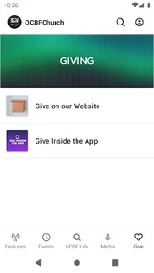 OCBFChurch App screenshot 4