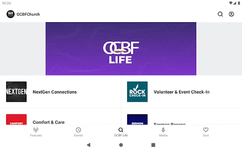 OCBFChurch App screenshot 7