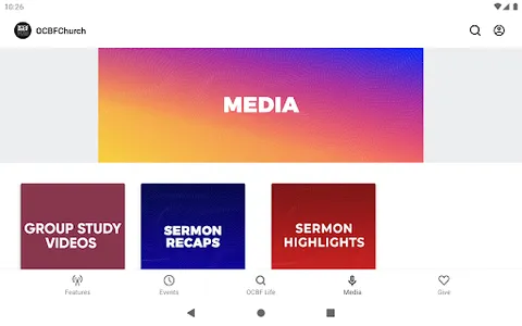 OCBFChurch App screenshot 8