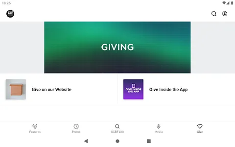OCBFChurch App screenshot 9