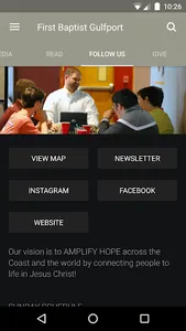 First Baptist Gulfport App screenshot 2