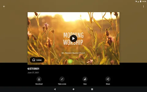 Mount Pleasant Baptist Church screenshot 8
