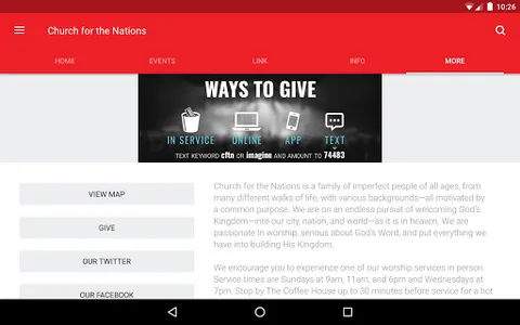 Church for the Nations (CFTN) screenshot 5