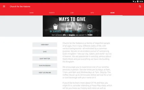 Church for the Nations (CFTN) screenshot 8