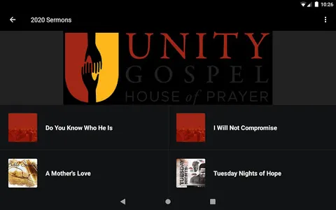 Unity Gospel House of Prayer screenshot 4