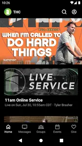 Thousand Hills Church screenshot 0