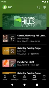 Thousand Hills Church screenshot 3