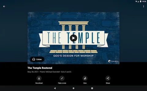 The Wellspring Church App screenshot 8
