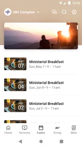 Mount Hebron Church - Compton screenshot 2