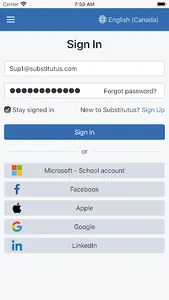 Scolago: Absences and replacem screenshot 0