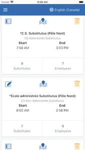 Scolago: Absences and replacem screenshot 4