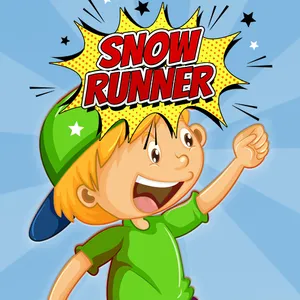 Snow Runner -Ice Run Surfer Ru screenshot 0