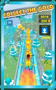 Snow Runner -Ice Run Surfer Ru screenshot 1