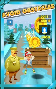 Snow Runner -Ice Run Surfer Ru screenshot 12