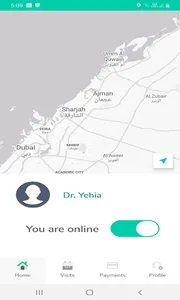 DRONCALL لإستخدام الأطباء screenshot 0