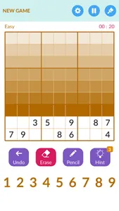 Sudoku Games : Easy, Normal, A screenshot 2
