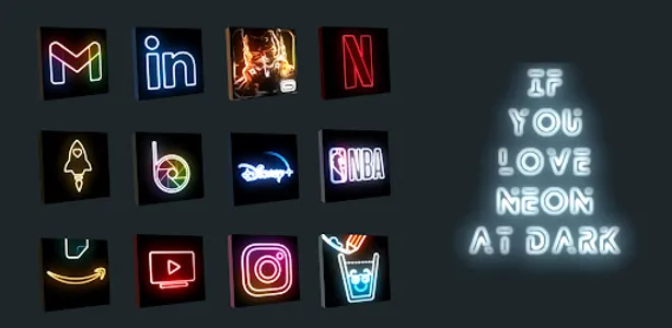 Noirro - Icon Pack screenshot 5